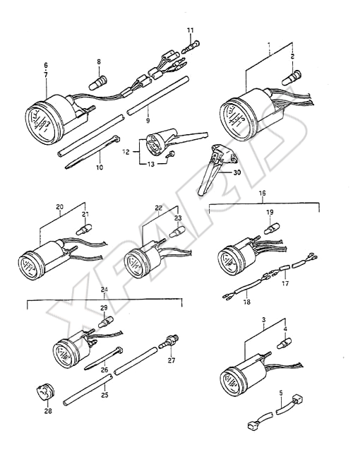  Meter til Suzuki motor